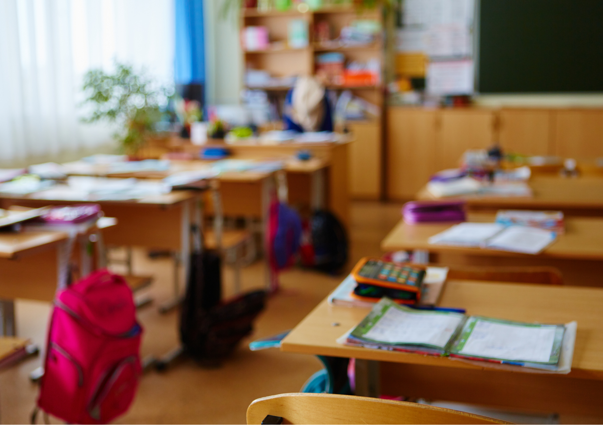 学校での授業風景